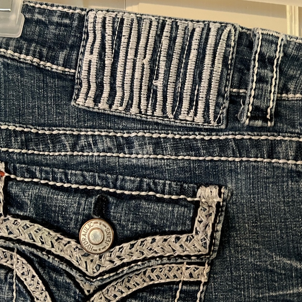 👖💙 Hydraulic capri jeans - size 5/6 - Picture 5 of 8